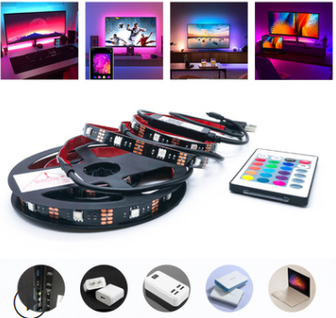 Bande LED &eacute;lectrique intelligente 12 V